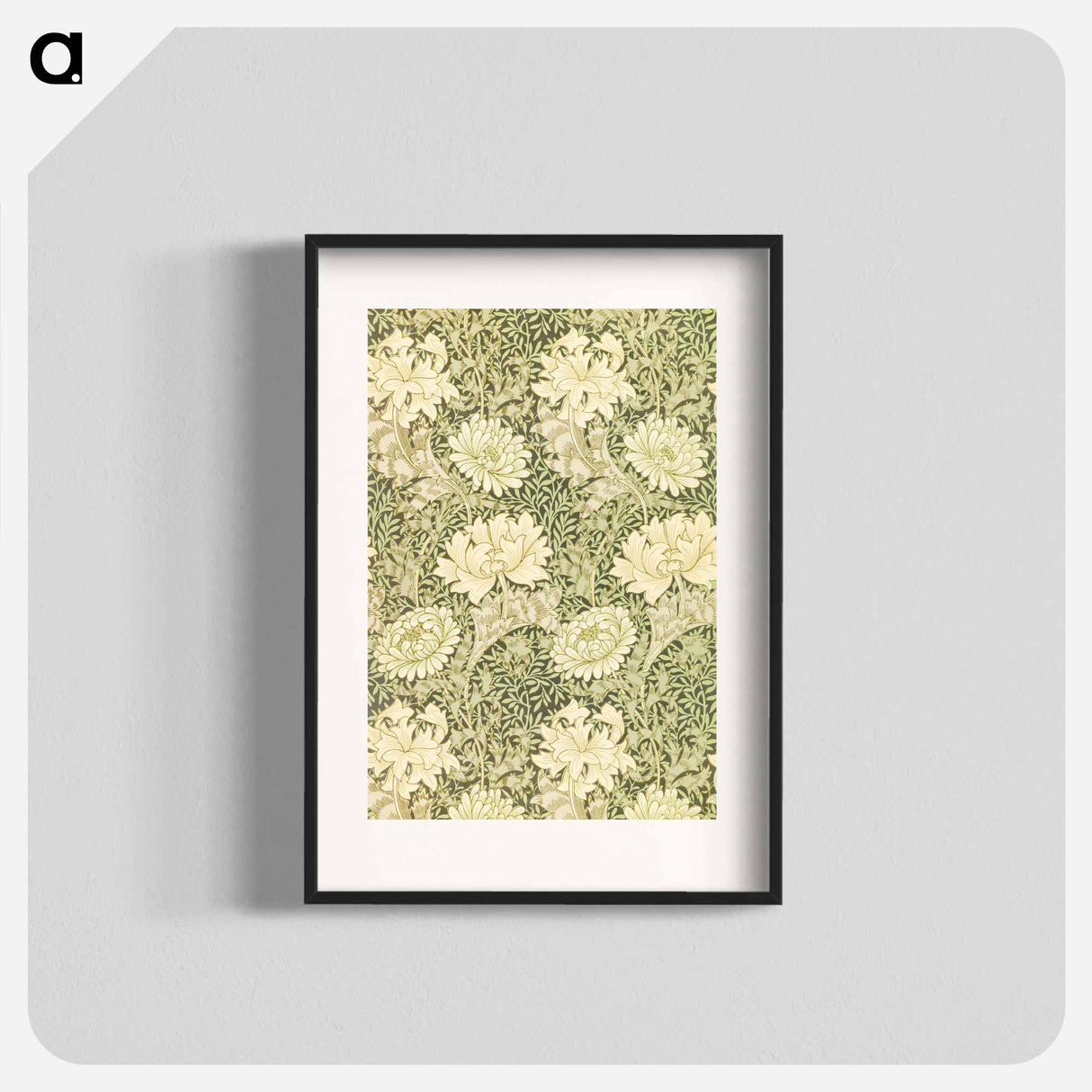 Chrysanthemum - William Morris Poster.