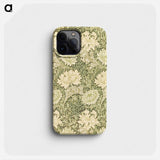 Chrysanthemum - William Morris Phone Case.