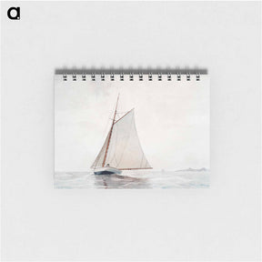 アートメモ帳-Sailing off Gloucester - ウィンスロー ホーマー Memo.