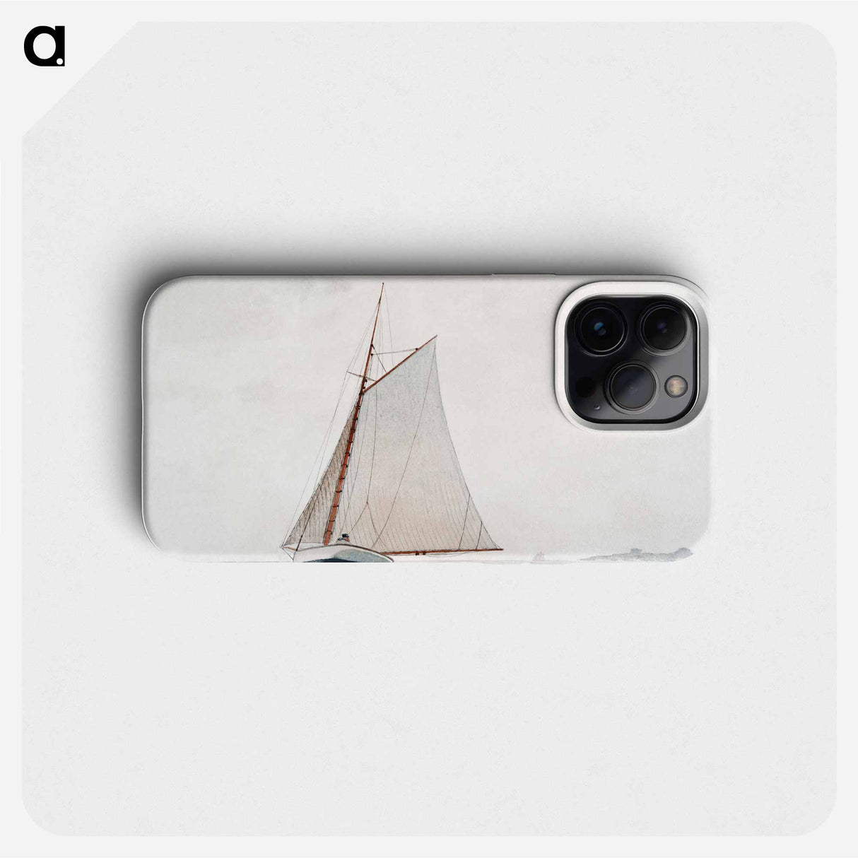 Sailing off Gloucester - ウィンスロー ホーマー Phone Case.