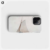 Sailing off Gloucester - Winslow Homer Phone Case.