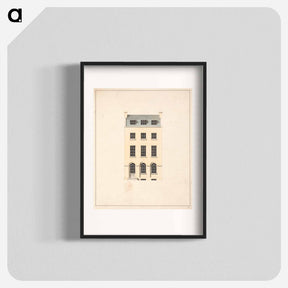アートポスター-Design for a London Townhouse: Elevation
 - イェール大学アートギャラリー Poster.