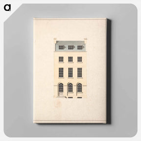 アートパネル-Design for a London Townhouse: Elevation
 - イェール大学アートギャラリー Canvas.
