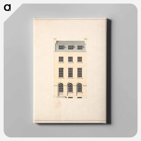 アートパネル-Design for a London Townhouse: Elevation
 - イェール大学アートギャラリー Canvas.