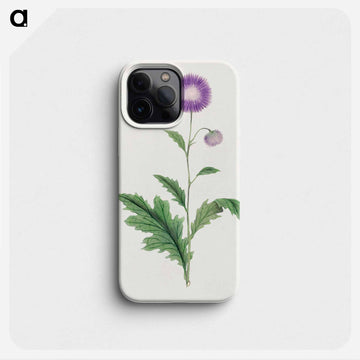 Kitsune azami - 19世紀の日本の花 Phone Case.
