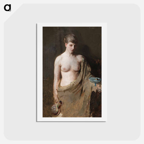 アートポストカード-Hebe - アボット ハンダーソン セイヤー Postcard.