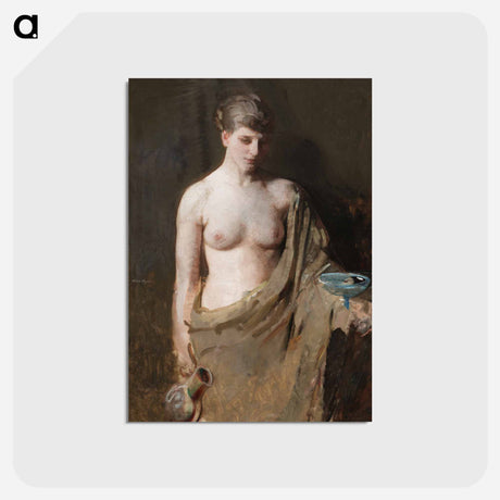 アートポストカード-Hebe - アボット ハンダーソン セイヤー Postcard.