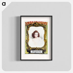 アートポスター-Lemercier Ambassadeurs, Magnitta - アドルフ レオン ウィレット Poster.