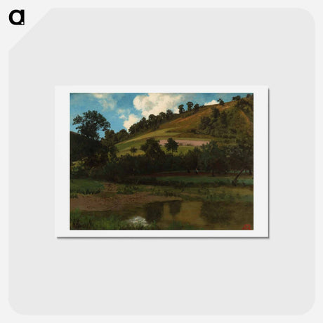 アートポストカード-Hanabach, Westphalia, Germany - アルバート ビアスタット Postcard.