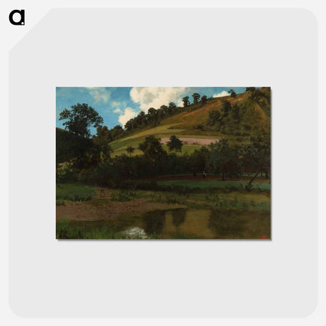 アートポストカード-Hanabach, Westphalia, Germany - アルバート ビアスタット Postcard.
