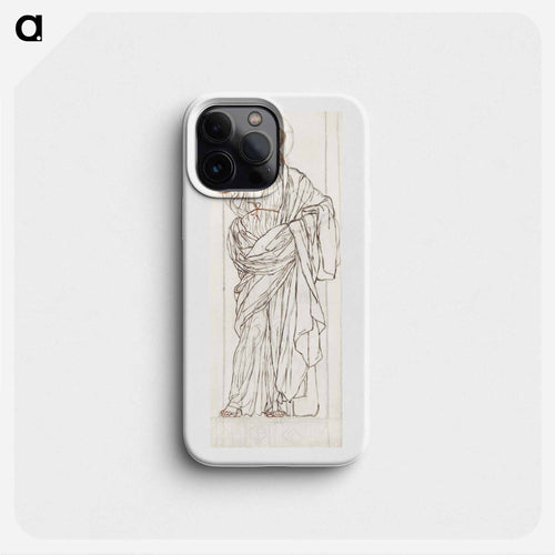 Full Length Figure of Christ - アルバート ジョセフ ムーア Phone Case.