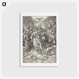 アートポストカード-The Trinity (The See of Grace) - アルブレヒト デューラー Postcard.