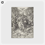 アートポストカード-The Trinity (The See of Grace) - アルブレヒト デューラー Postcard.