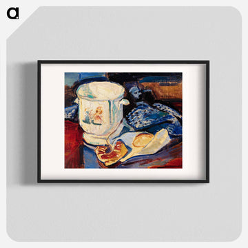 Still Life with Jardiniere - アルフレッド ヘンリー マウラー Poster.
