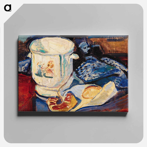 Still Life with Jardiniere - アルフレッド ヘンリー マウラー Canvas.