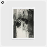 アートポストカード-A Venetian Canal - アルフレッド スティーグリッツ Postcard.