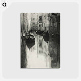 アートポストカード-A Venetian Canal - アルフレッド スティーグリッツ Postcard.