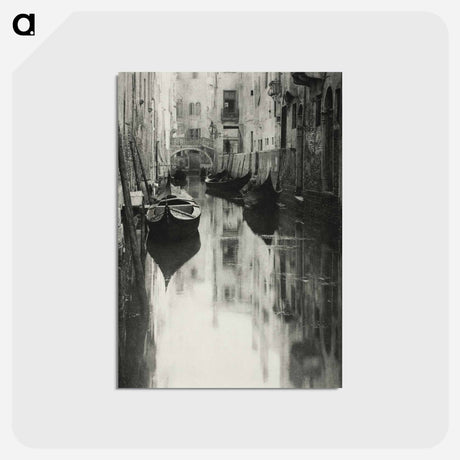 アートポストカード-A Venetian Canal - アルフレッド スティーグリッツ Postcard.