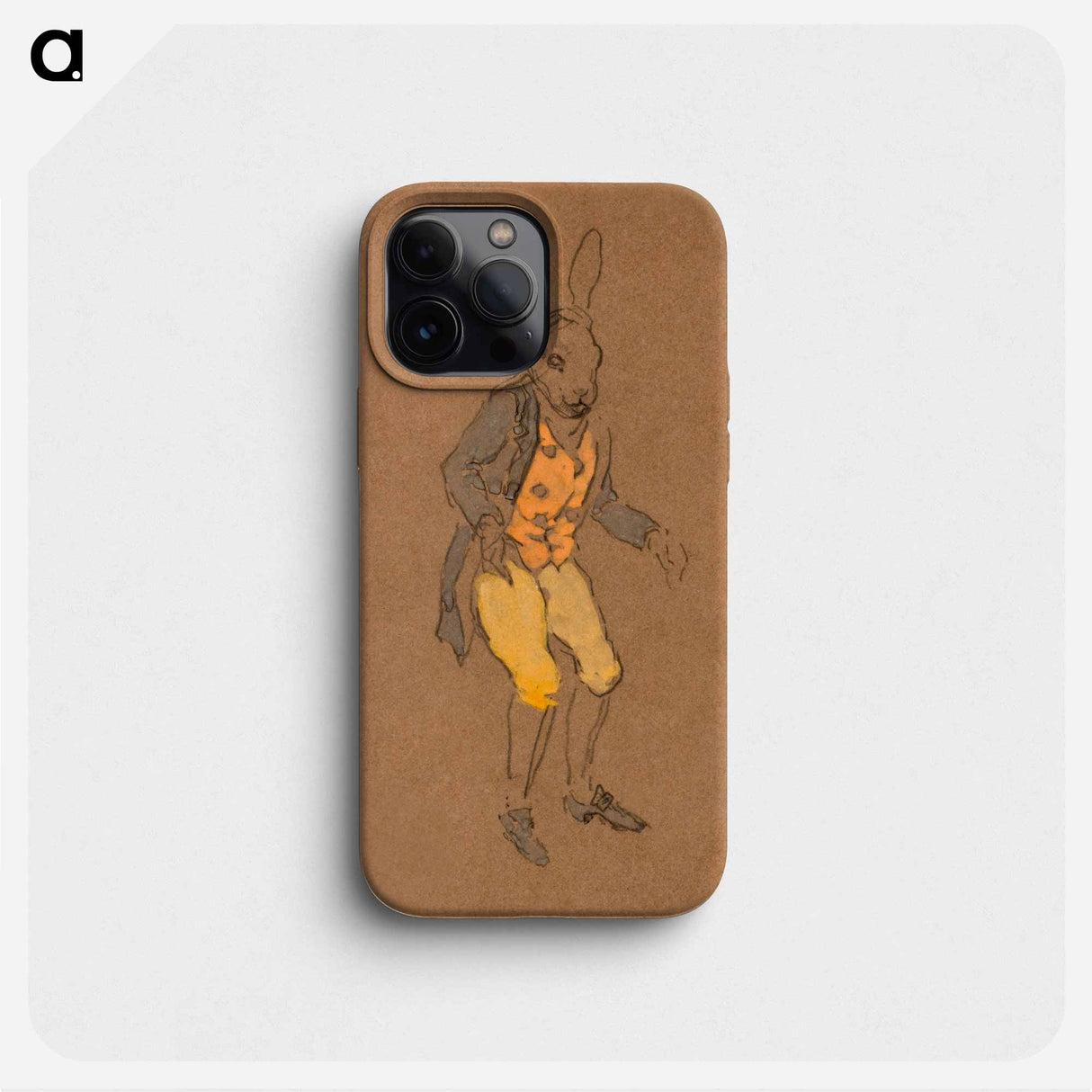 March Hare Costume Design for Alice in Wonderland - 不思議の国のアリス Phone Case.