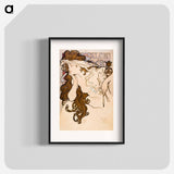 Salon des Cent - アルフォンス ミュシャ Poster.