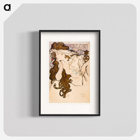 Alphonse Mucha(アルフォンス ミュシャ) - Salon des Cent - アルフォンス ミュシャ Poster. - artgraph.「アートをもっと気軽に」世界の名画やアート作品をポスターなど身近なアイテムにプリントして販売するサイト「artgraph.」ポスター、アートフレーム、スマホケース、ノート…etcなど多くの製品を用意しております。専属アーティストの作品もあり、ここだけしか買えないアートに出会えます。│