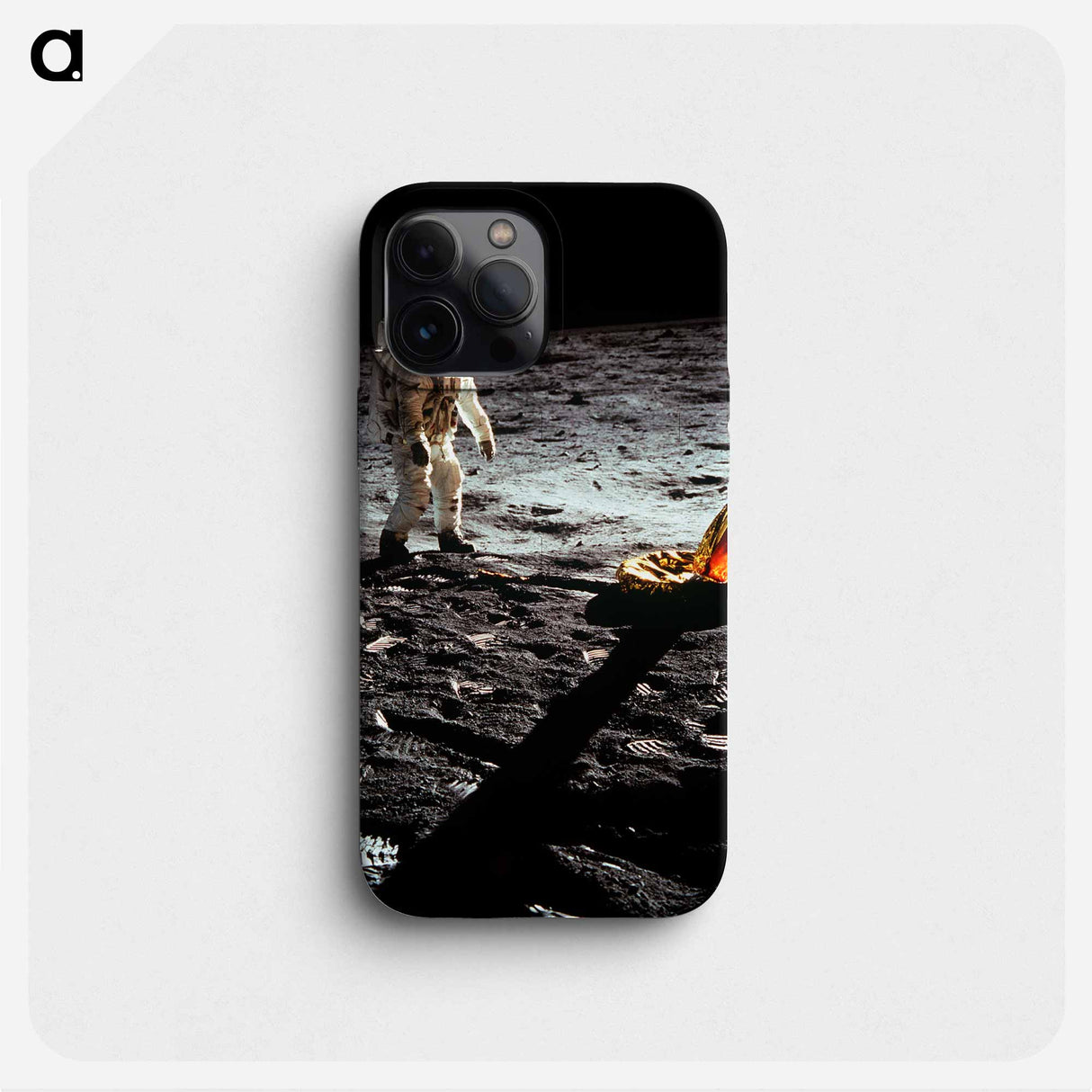 Apollo 11 Extravehicular Activity - アポロ月面着陸 Phone Case.