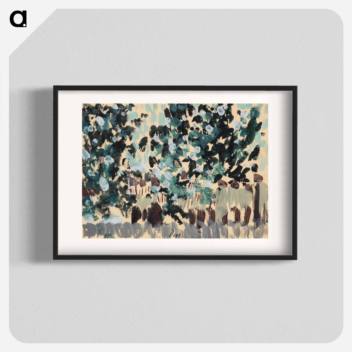 Green Leaves - アーサー ダヴ Poster.