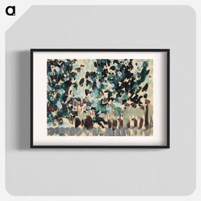 アートポスター-Green Leaves - アーサー ダヴ Poster.
