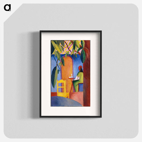 Türkisches Café - August Macke Poster.