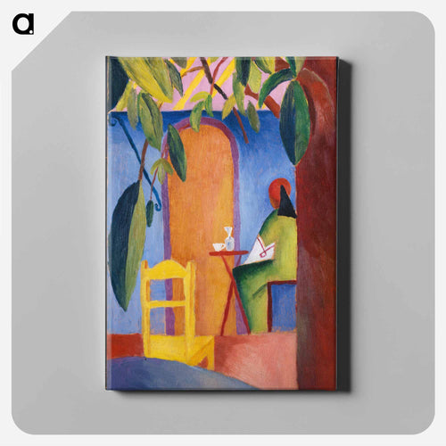 Türkisches Café - August Macke Canvas.
