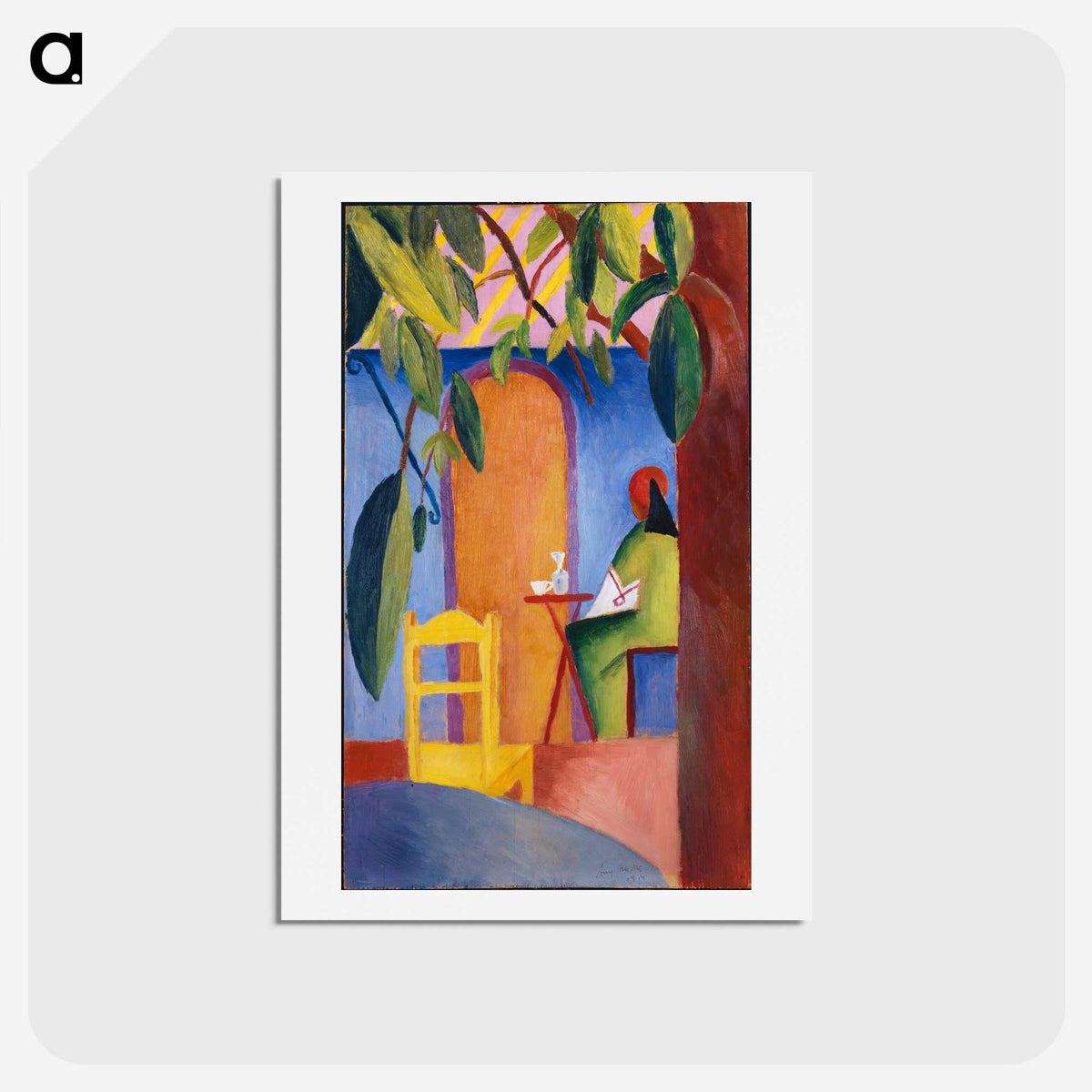 1-12_August-Macke_hagaki