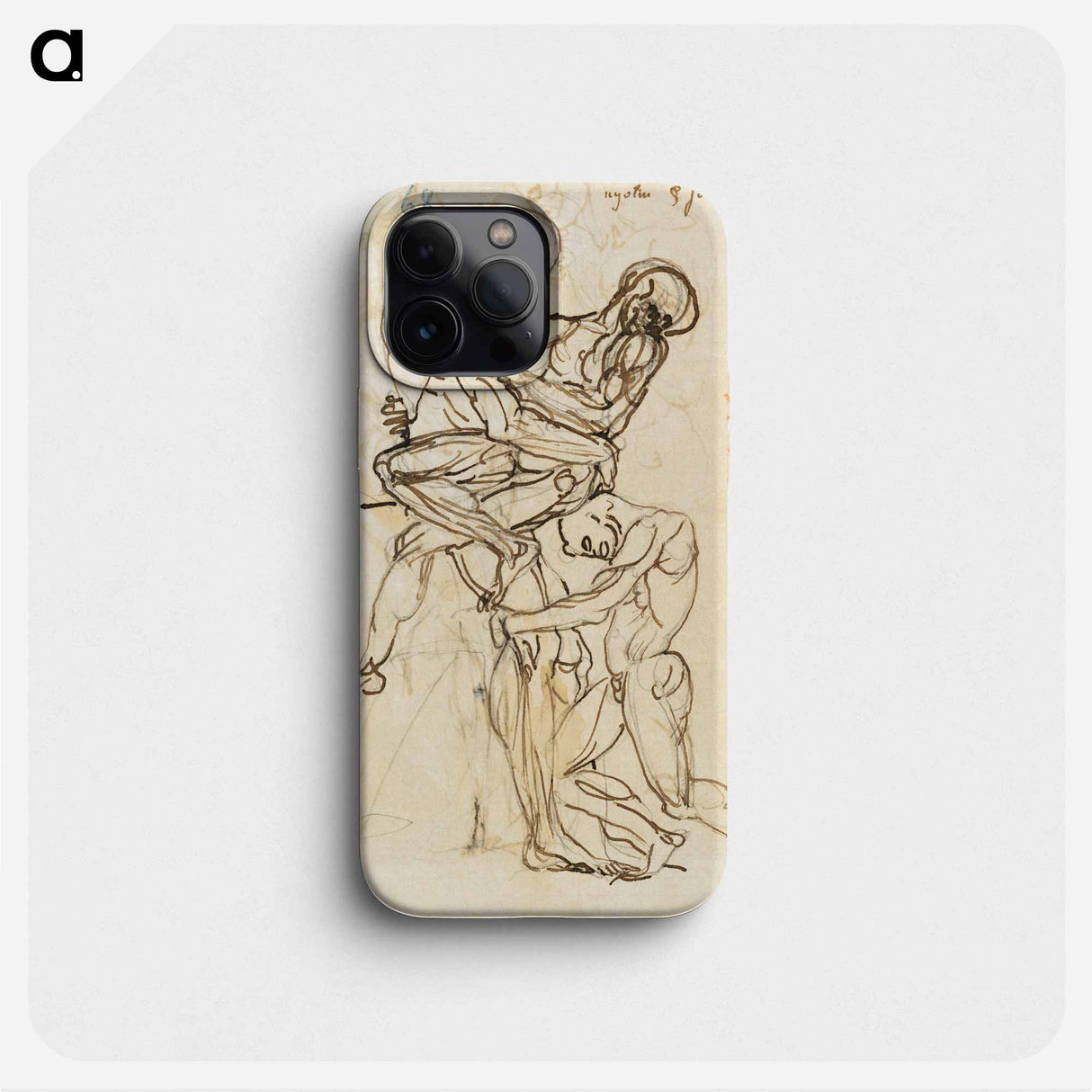 Ugolino and his Sons - Auguste Rodin Phone Case.