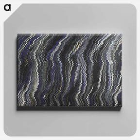 アートパネル-Abstract Glitch Pattern
 - 大英図書館 Canvas.