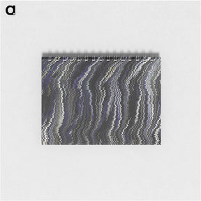 アートメモ帳-Abstract Glitch Pattern
 - 大英図書館 Memo.