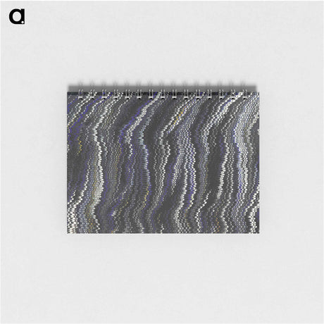 アートメモ帳-Abstract Glitch Pattern
 - 大英図書館 Memo.