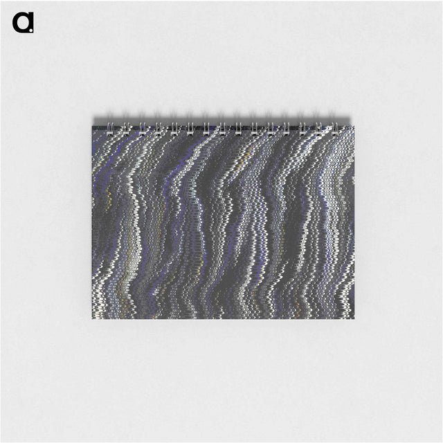アートメモ帳-Abstract Glitch Pattern
 - 大英図書館 Memo.