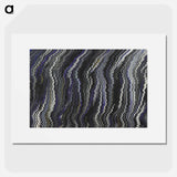 アートポスター-Abstract Glitch Pattern
 - 大英図書館 Poster.