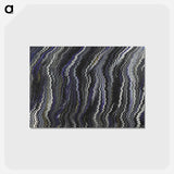 アートポストカード-Abstract Glitch Pattern
 - 大英図書館 Postcard.