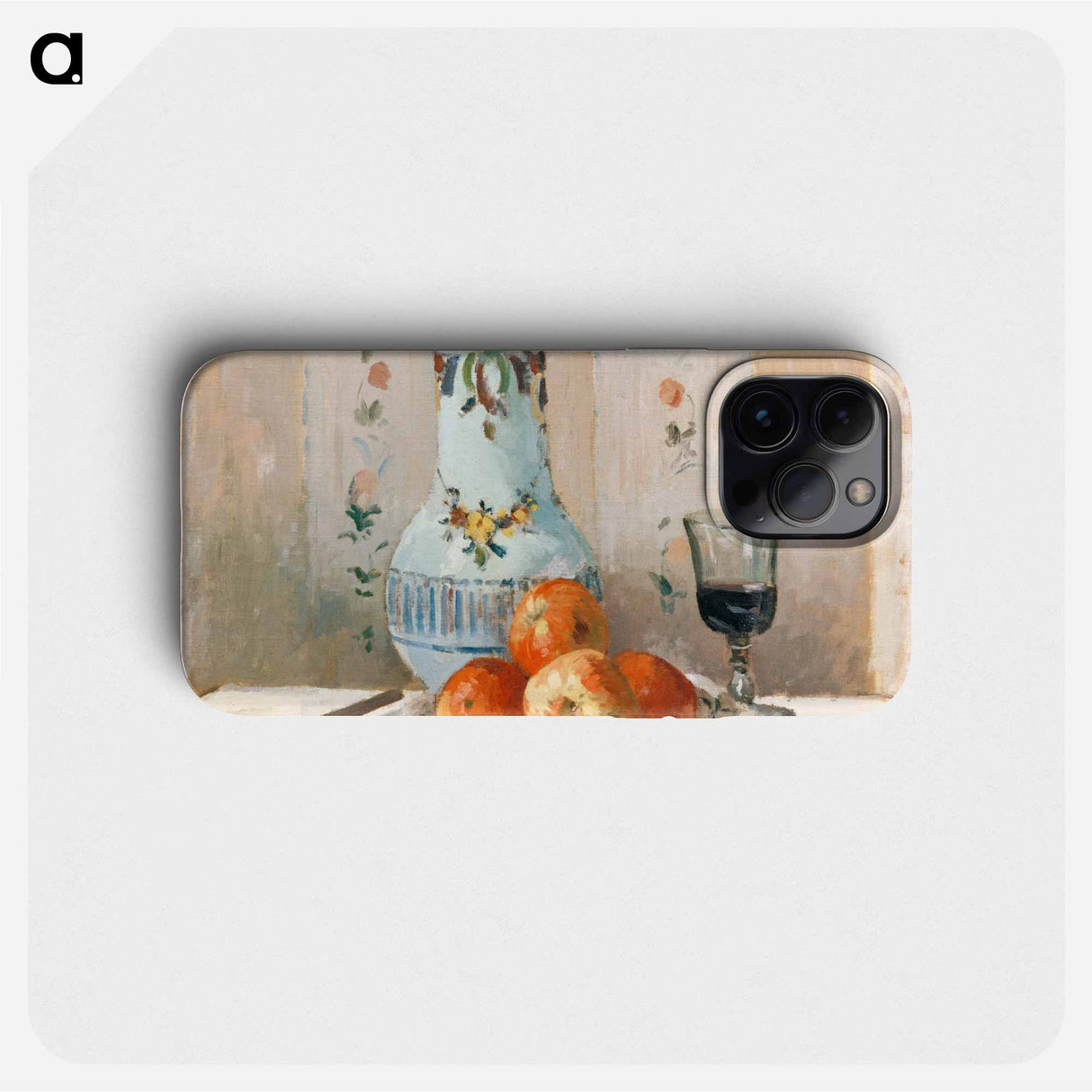 Still Life with Apples and Pitcher - カミーユ ピサロ Phone Case.