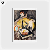 アートポストカード-In Vaudeville: Two Acrobat-Jugglers - チャールズ デムス Postcard.