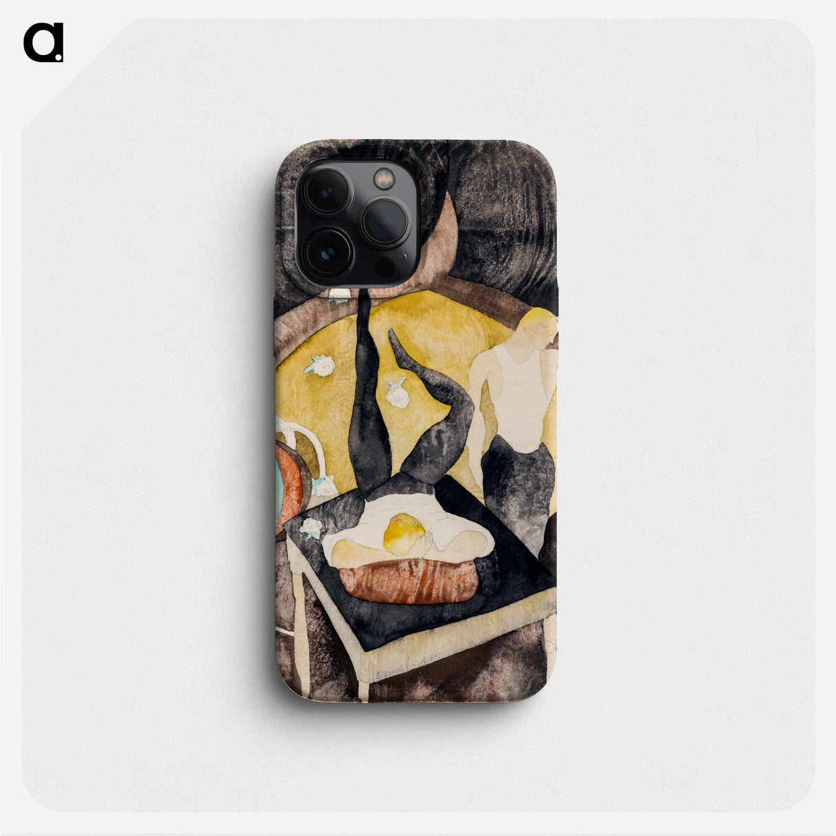 In Vaudeville: Two Acrobat-Jugglers - Charles Demuth Phone Case.