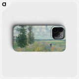 Poppy Fields near Argenteuil - クロード モネ Phone Case.