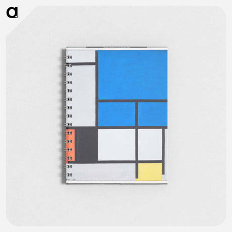 アートメモ帳-Composition with Large Blue Plane, Red, Black, Yellow, and Gray
 - ダラス美術館 Memo.