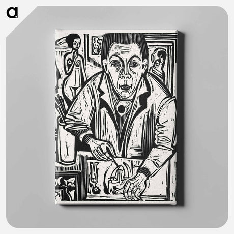 アートパネル-Self Portrait
 - デトロイト美術館 Canvas.
