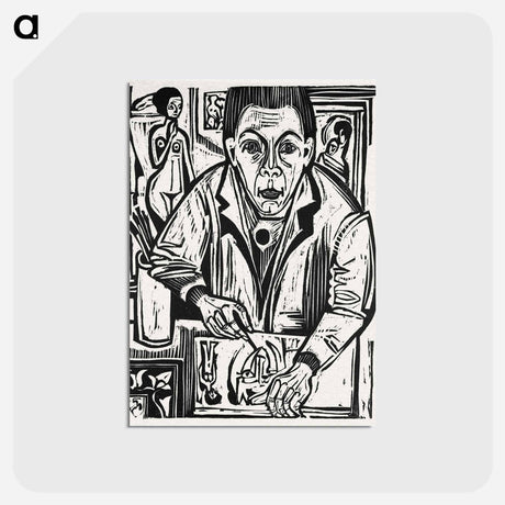 アートポストカード-Self Portrait
 - デトロイト美術館 Postcard.