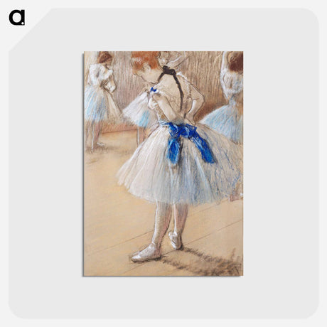 アートポストカード-Dancer - エドガー ドガ Postcard.