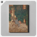 Repast in a Garden - エドゥアール ヴュイヤール Canvas.