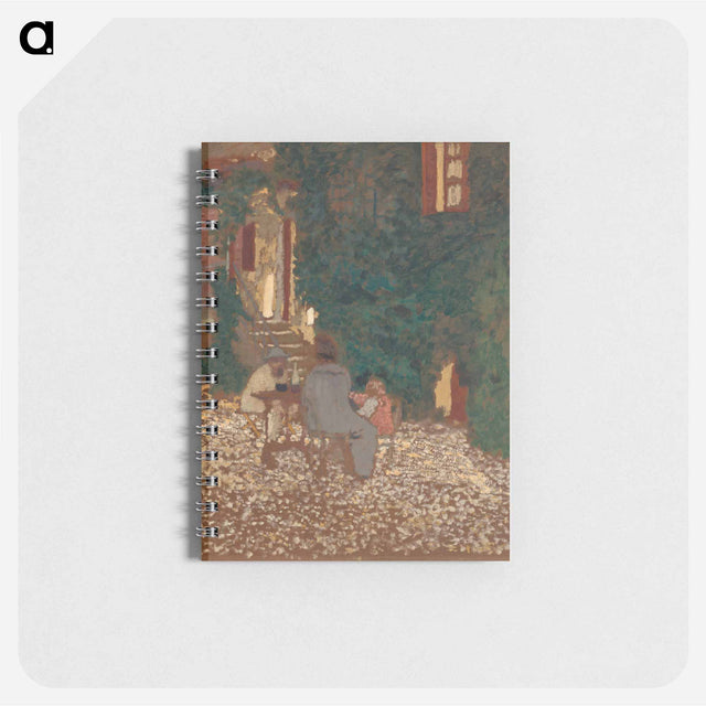 アートメモ帳-Repast in a Garden - エドゥアール ヴュイヤール Memo.