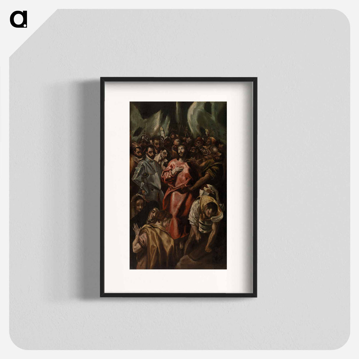 Disrobing of Christ (Espolio) - エル グレコ Poster.