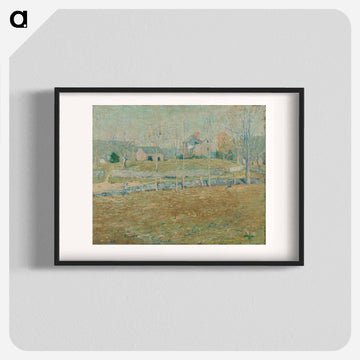 An Abandoned Farm - アーネスト ローソン Poster.